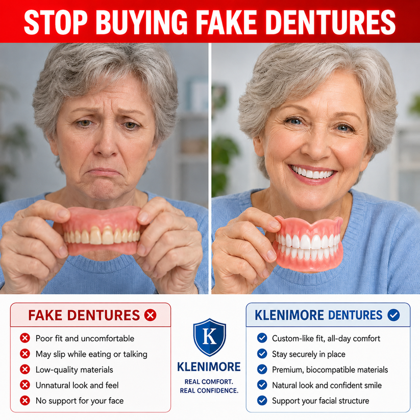 KLENIMORE dentures comparison
